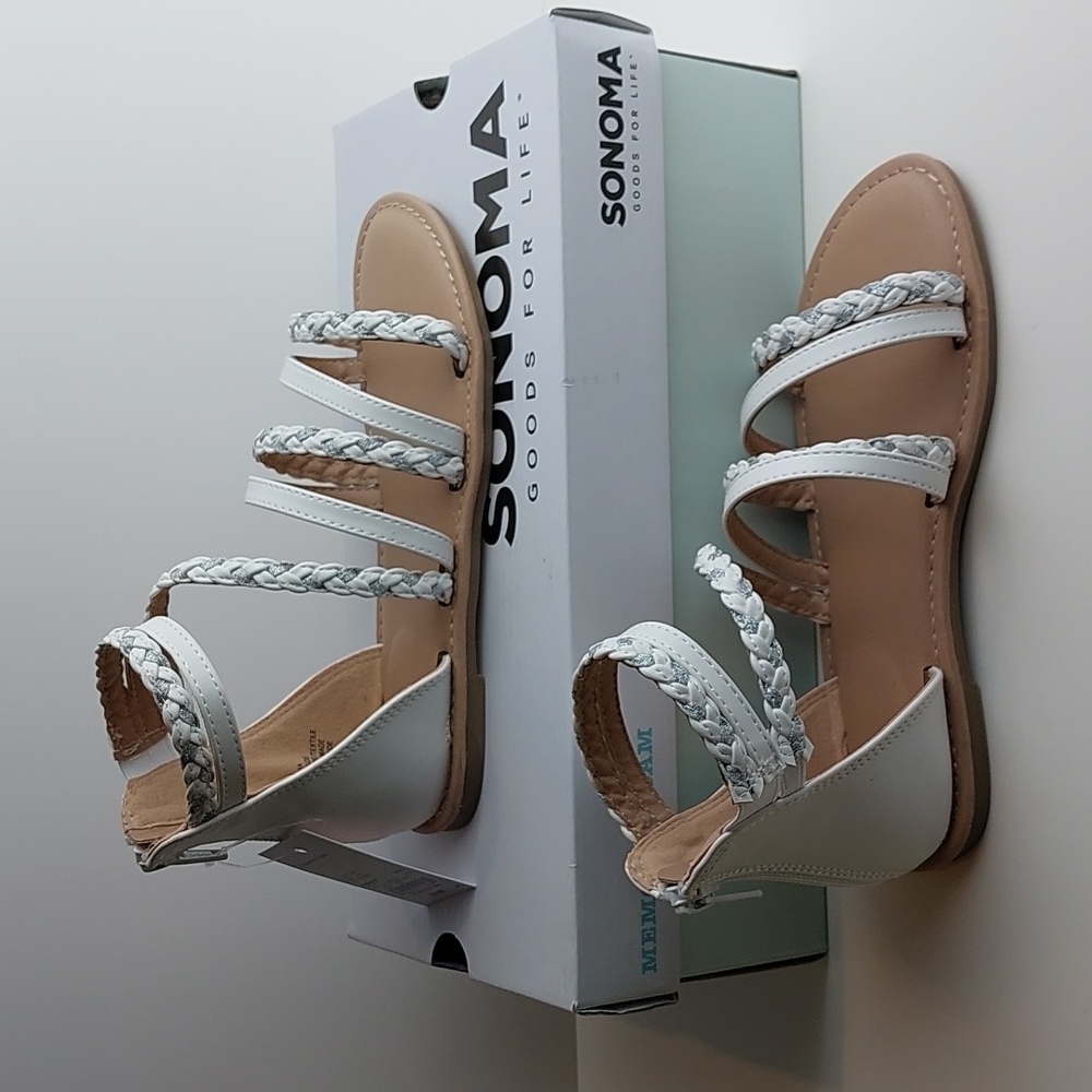 So Longanberry Gladiator sandals little‎ Girls size 2